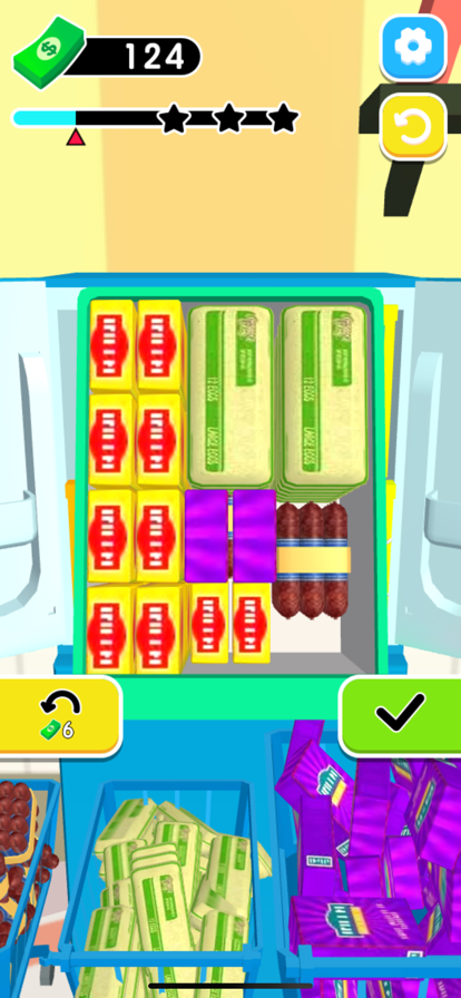 抖音冰箱收纳大师小游戏最新版 V1.0截图2