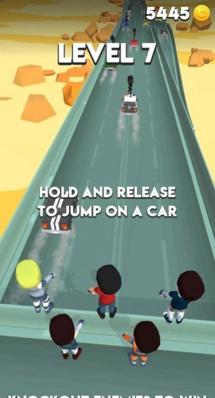 车顶跳跃跑酷游戏安卓版 V1.0.4截图1