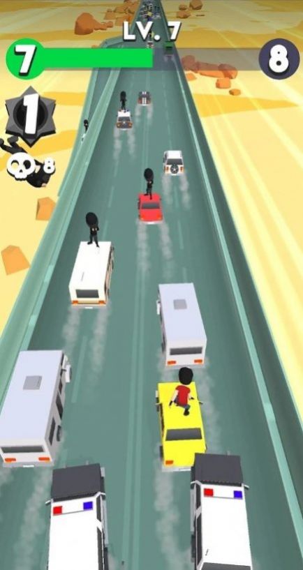 车顶跳跃跑酷游戏安卓版 V1.0.4截图2