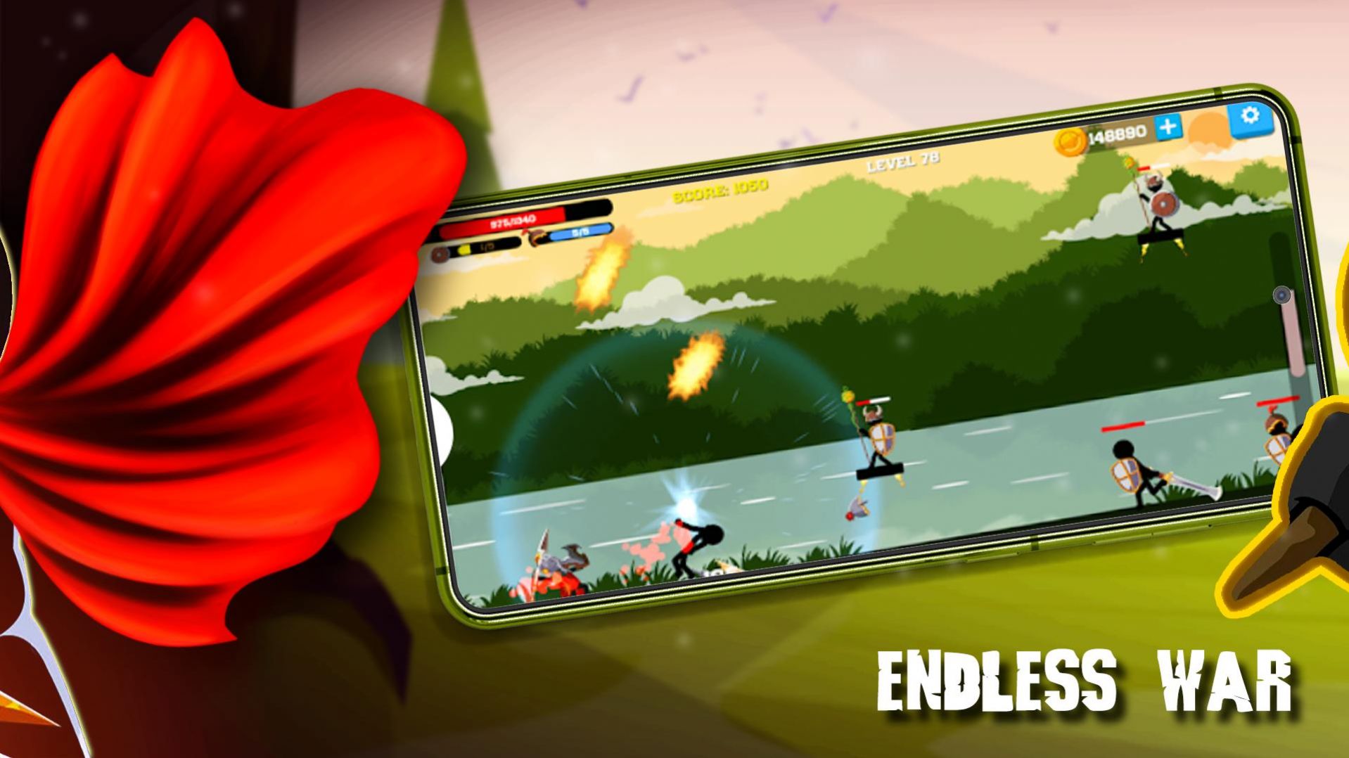 火柴人战争弓箭手游戏安卓版 V1.0.8截图2