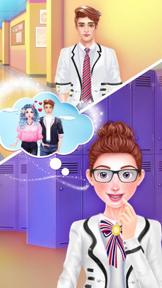 高中迷恋装扮游戏中文版(Lo Ve Story High School Crush) V2.13截图2