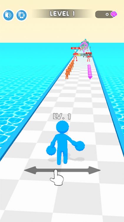 粉碎升级跑游戏安卓版 V0.2截图1