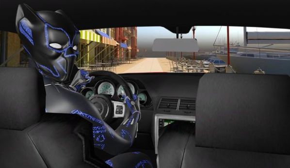 黑人英雄大型坡道游戏手机版(Black Hero Mega Ramp) V1.0截图2