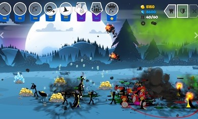 火柴人战争遗产3最新版本2022内置菜单中文版 V2022.1.145截图2