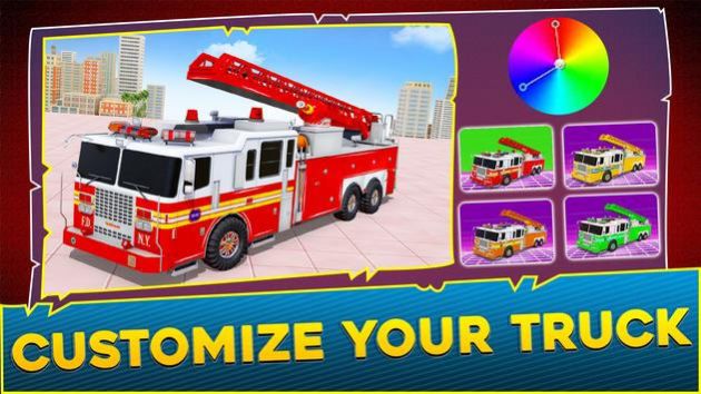 消防车机器人汽车游戏手机版下载(Fire Truck Robot Car Game) V111截图2
