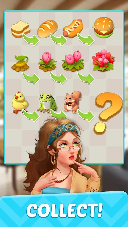 快乐合并装饰游戏中文版(Happy Merge Decoration) V1.0.1截图1