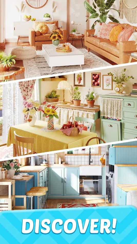 快乐合并装饰游戏中文版(Happy Merge Decoration) V1.0.1截图2