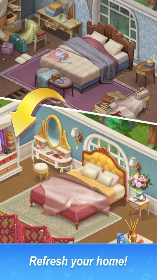 合并家庭房屋设计游戏安卓版(Merge Family) V1.2.11截图1