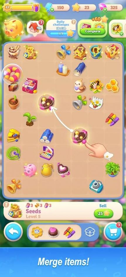 合并家庭房屋设计游戏中文版(Merge Family) V1.2.11截图1