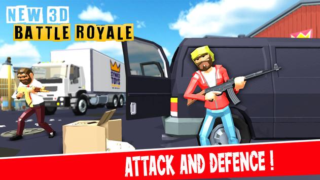 离线枪支黑帮战争游戏安卓版(NEW 3D BATTLE ROYALE) V1.0.7截图1