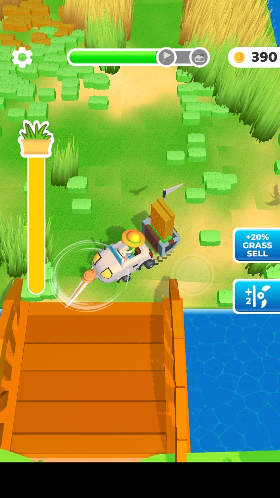 丰收岛割草游戏中文版(Island Har Vest Cut the Grass) V1.3.3截图1