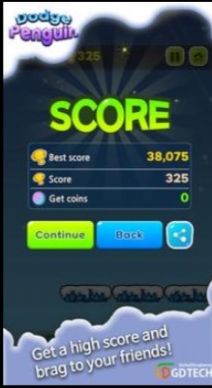 抖音躲避企鹅小游戏最新版 V1.1截图2