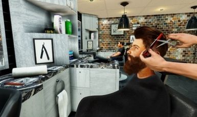 理发店理发模拟手机版游戏免费下载(Barber Shop Sim Hair Saloon) V1.4截图1