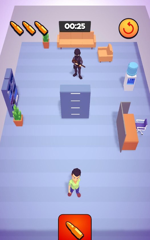 子弹反弹墙游戏官方版(Draw and Bounce Bullet) V0.0.5截图1