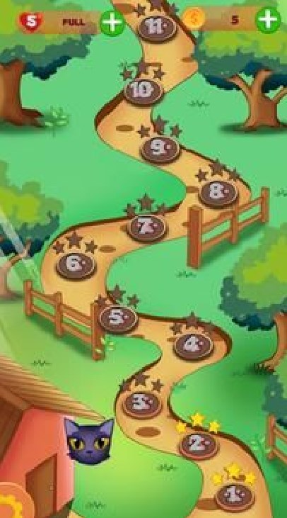 猫爪大理石游戏安卓版(Cat Paw Marble) V1.4截图1