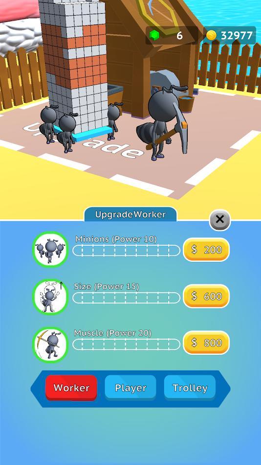 蚂蚁矿机3D游戏安卓版(Ant Miner) V1.0.4截图1