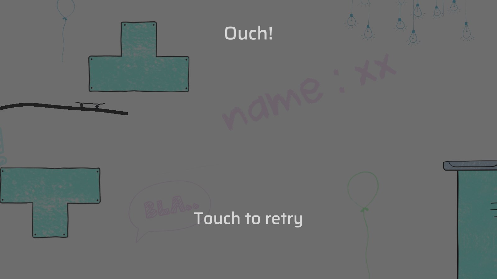 画线滑板游戏安卓版(Line Skater) V0.1.2截图1