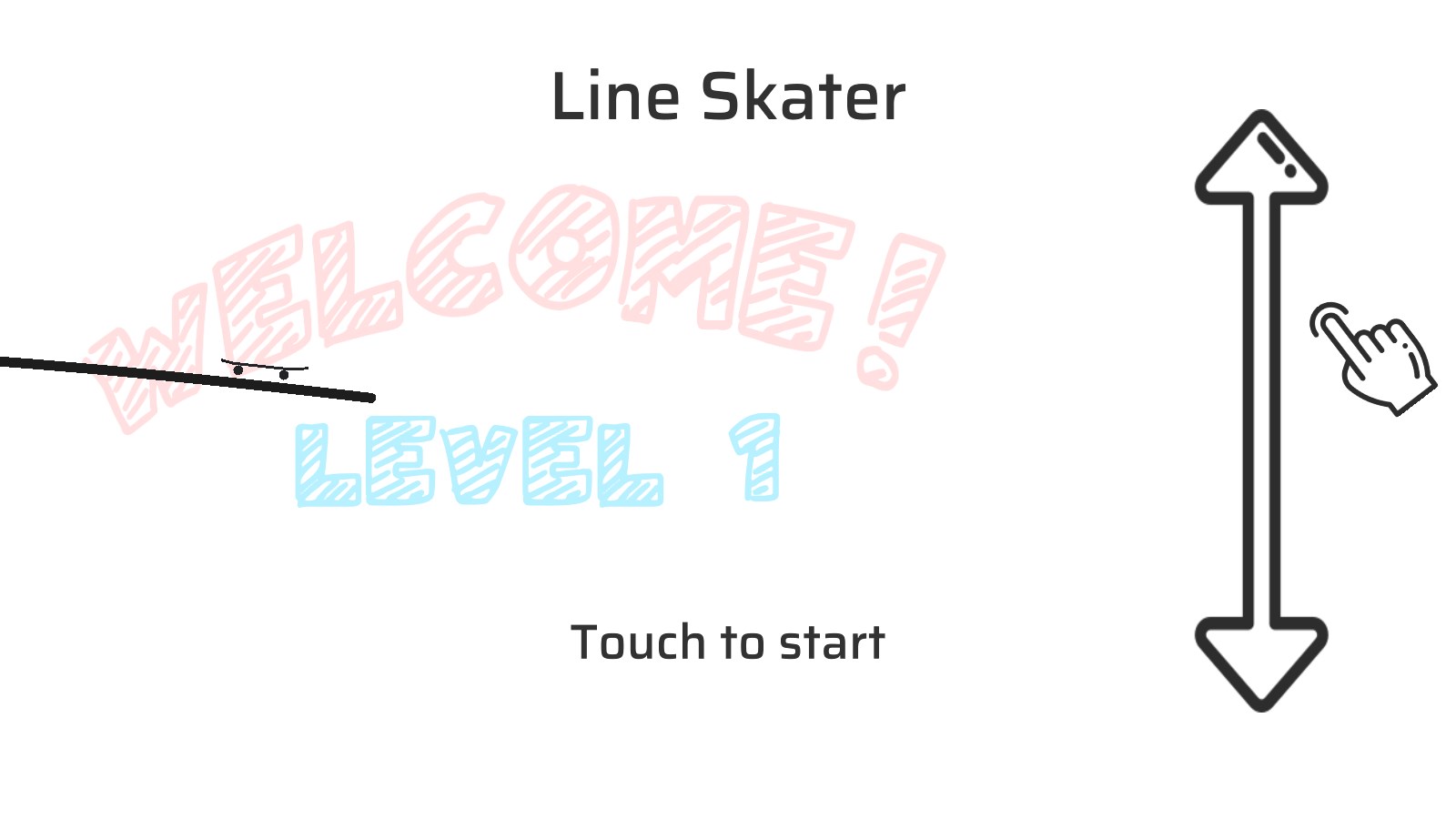 画线滑板游戏安卓版(Line Skater) V0.1.2截图2