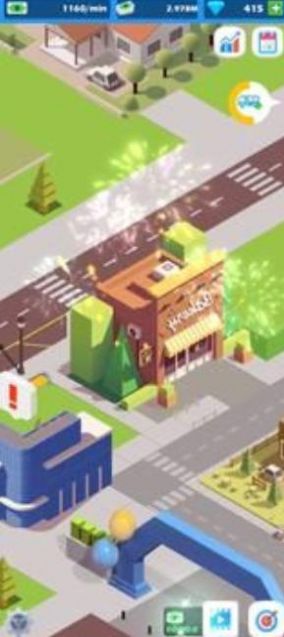 闲置的商业街大亨游戏中文官方版(Idle Commercial Street Tycoon) V1.0.2截图1