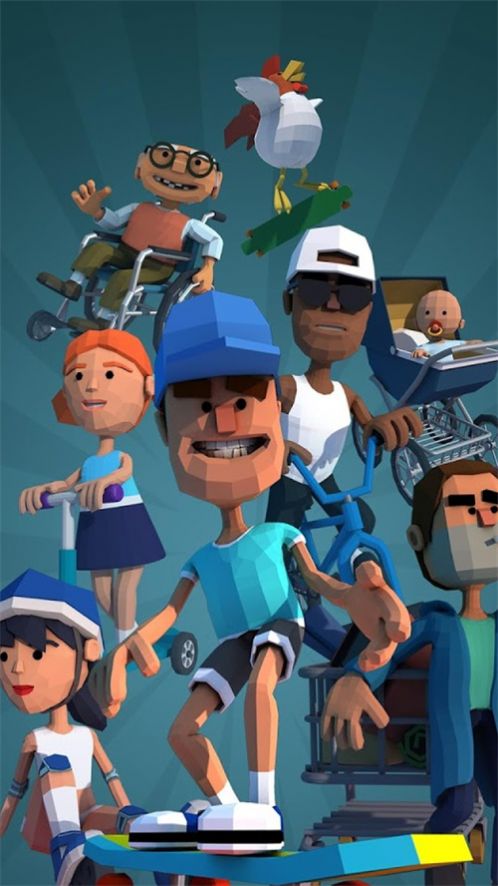 狂热溜冰手游戏安卓官方版 V1.3截图1