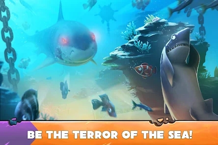 饥饿鲨进化9.4.4最新版中文版游戏下载 V9.4.4截图1