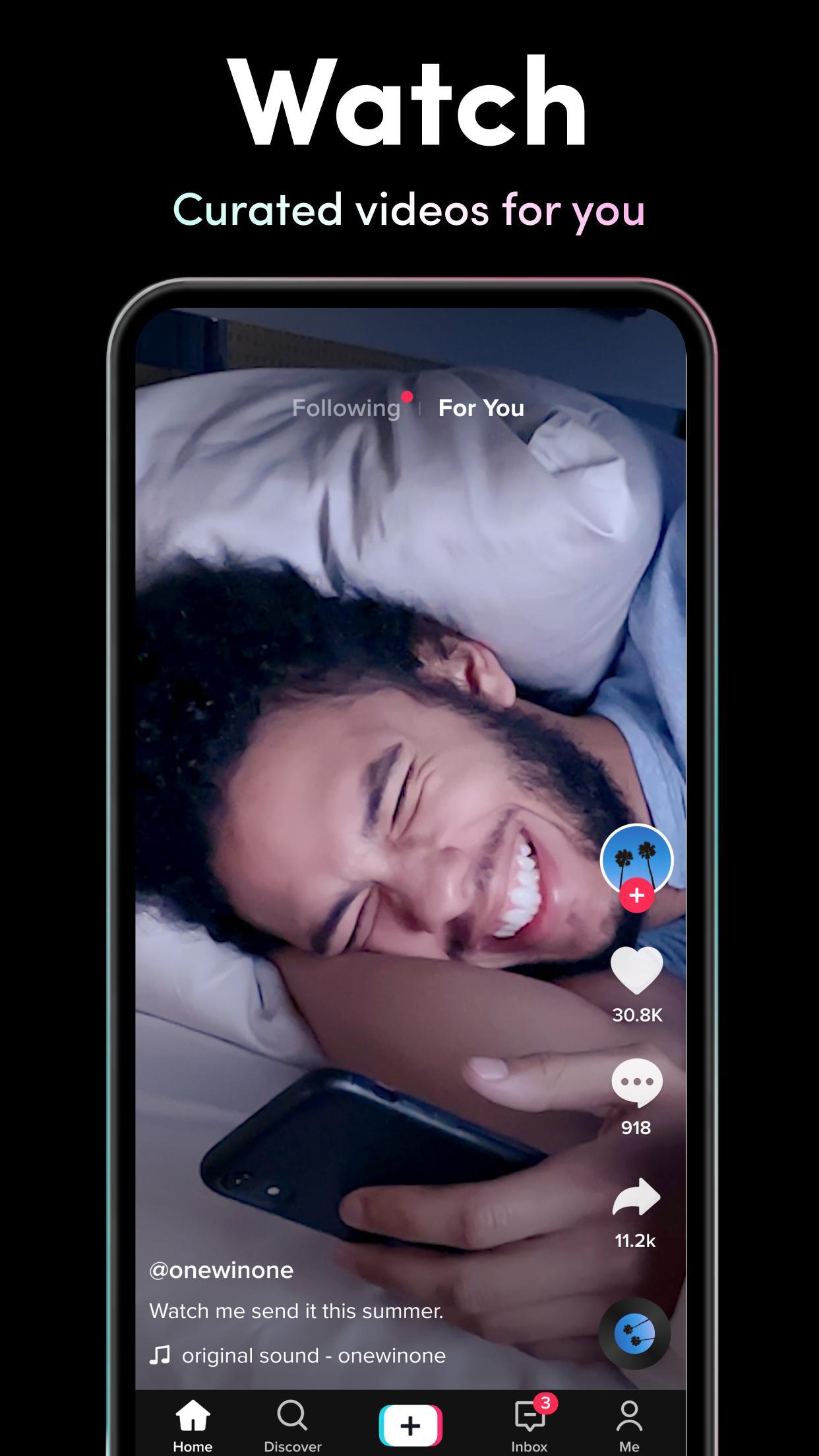 tiktok最新版本2022下载 V25.9.4 官方手机版截图1
