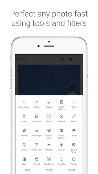 snapseed官方最新版本2022 V2.19.1.303051424截图2