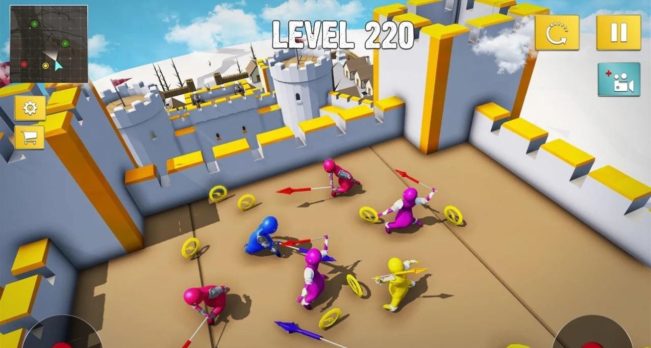 长矛竞技场游戏最新安卓版(Spear ioo) V1.1截图2