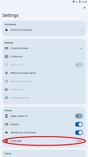 Lightmeter测光表app
