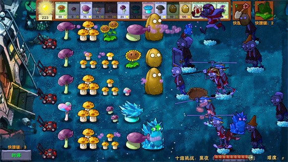 植物大战僵尸融合黑夜版本