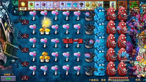 植物大战僵尸融合黑夜版本