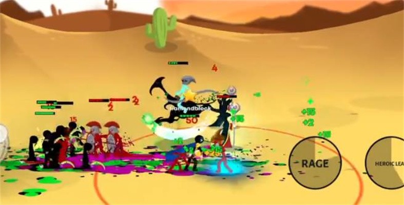 火柴人战争3镰刀手首领阿熊