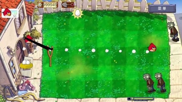 愤怒的小鸟大战僵尸