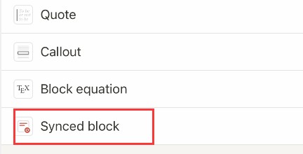 notion如何设置同步块 notion设置同步块教程
