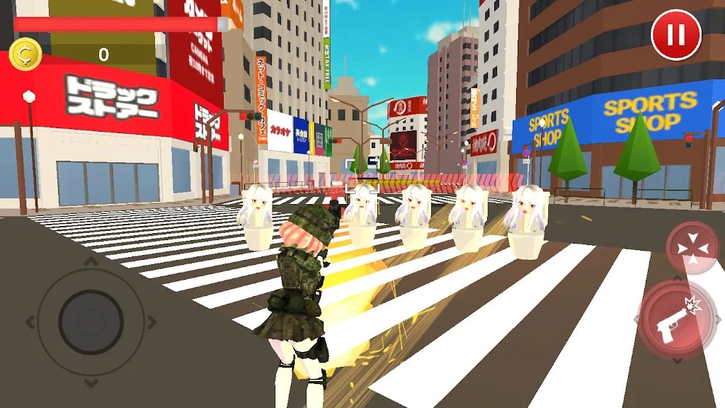 动漫厕所头入侵 V1.4截图1