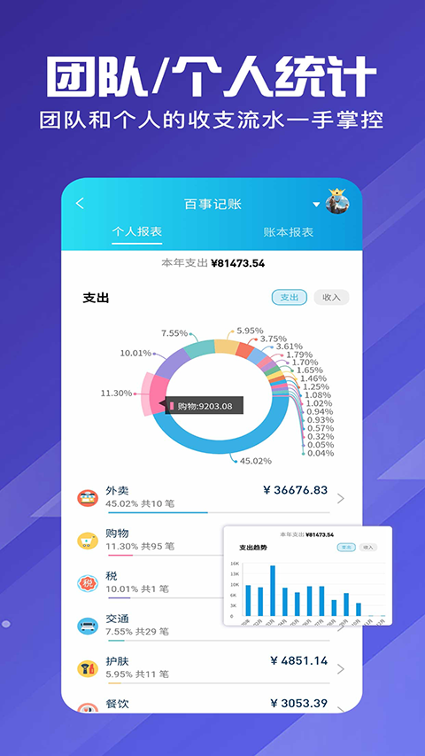 百事aa记账安卓版 V3.11.32截图3