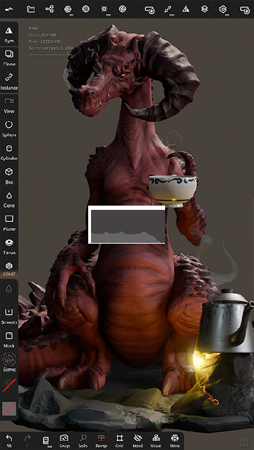 nomadsculpt建模 V2.2截图2