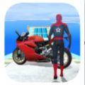 超级坡道摩托车特技3D游戏安卓中文版（SuperHero Bike）  V1.0.6