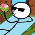 火柴人海边度假游戏安卓版  V1.0.5