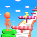 楼梯堆栈跑游戏中文版  V1.0