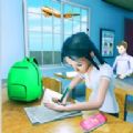 虚拟高中女生学校模拟器3D游戏中文手机版  V1.0.10