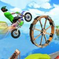 大型自行车特技比赛游戏最新版（Mega Bike Stunt Racing）  V1.4