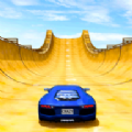 疯狂汽车特技超级坡道游戏官方中文版（Crazy Car Stunts Mega Ramp）  V4.2