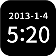 简黑时钟安卓版 V9.1